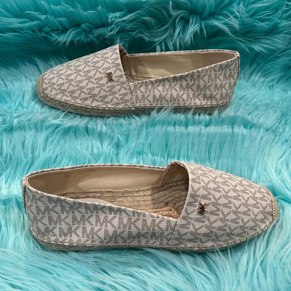 Michael Michael Kors logo print 'Kendrick' espadrilles - Women New